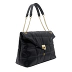 Fleur Siyah Zincir Detaylı Kadın Omuz Çantası