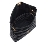 Fleur Siyah Zincir Detaylı Kadın Omuz Çantası