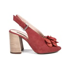 Freya Kadın Süet Topuklu Sandalet