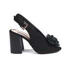 Freya Kadın Süet Topuklu Sandalet