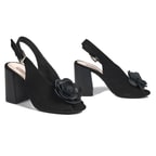 Freya Kadın Süet Topuklu Sandalet