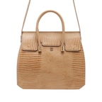 Fund Kadın Kroko Baskılı El Çantası