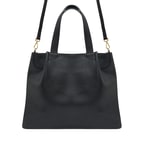 Galena Siyah Kadın Deri El Çantası