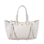 Garten Bej Kadın Deri El Çantası