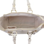 Garten Bej Kadın Deri El Çantası