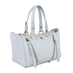 Garten Mavi Kadın Deri El Çantası