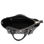 Garten Siyah Kadın Deri El Çantası