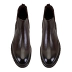 Gaven Kahve Erkek Lastikli Deri Chelsea Bot