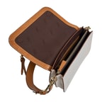 Glaro Kadın Kroko Baskılı Deri Postacı Çantası