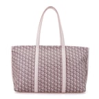 Grano Bej Kadın Monogram Deri Alışveriş Çantası