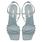 Gri Anthea Kadın Deri Sandalet