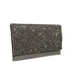 Gri Ernest Zincir Detaylı Kadın Gece Çantası