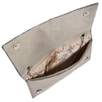 Gri Ernest Zincir Detaylı Kadın Gece Çantası