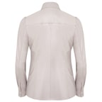 Gri Giolla Kadın Deri Gömlek