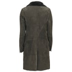 Gri Joanna Kadın Kürk Kaban