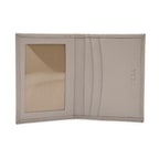 Gri Kadın Deri Kartlık