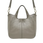 Gri Lauren Kadın Deri Omuz Askılı Çanta