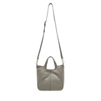 Gri Lauren Kadın Deri Omuz Askılı Çanta