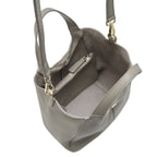Gri Lauren Kadın Deri Omuz Askılı Çanta