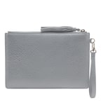 Gri Lia Kadın Deri Portföy Çanta