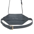 Gri Rose Kadın Deri Bel Çantası