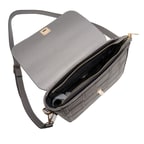 Gri Vallmo Kadın Omuz Askılı Çanta