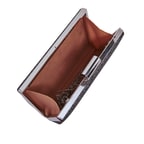 Gümüş Grass Zincir Detaylı Kadın Gece Çantası