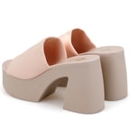 Haley Bej Kadın Platform Topuklu Terlik