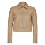 Hanna Bej Kadın Deri Ceket