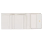 Heleno Beyaz Kadın Deri Cüzdan