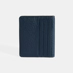 Hernandez Lacivert Erkek Deri Kartlık