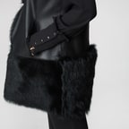 Ikeme Kadın Çift Taraflı Kürk Yelek