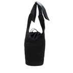 Innia Siyah Kadın Hasır Omuz Çantası 