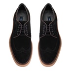 Jagger Siyah Erkek Süet Deri Klasik Ayakkabı