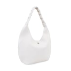 Jainel Beyaz Kadın Deri Omuz Çantası