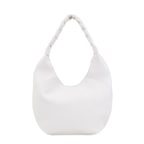 Jainel Beyaz Kadın Deri Omuz Çantası