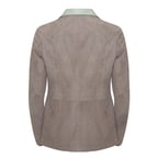 Jane Kadın Çift Taraflı Süet Deri Pardösü