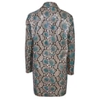 Jascha Kadın Yılan Baskılı Deri Kaban