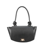 Jeremy Siyah Kadın Deri El Çantası