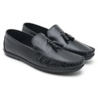 Jerome Siyah Erkek Deri Loafer