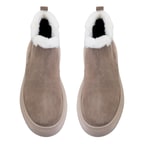 Jessia Bej Kadın Süet Bot