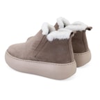 Jessia Bej Kadın Süet Bot