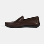 Jovian Kahve Erkek Deri Slip-On Loafer