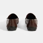 Jovian Kahve Erkek Deri Slip-On Loafer