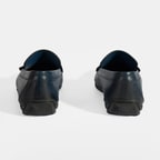 Jovian Lacivert Erkek Deri Slip-On Loafer