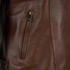 K14067 KADIN DERİ CEKET