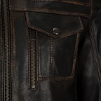 K14996 ERKEK DERİ CEKET-E