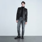 K14996 ERKEK DERİ CEKET-E