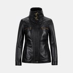 K15007 KADIN KÜRK YAKA MONT