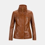 K15007 KADIN KÜRK YAKA MONT